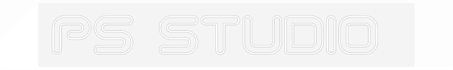Scritta neon personalizzata PS STUDIO