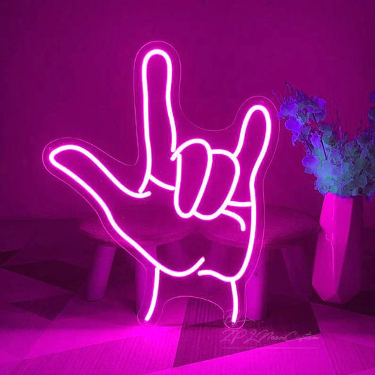 Rock n'roll - Neon led-simbolo-neon flex