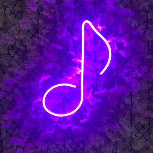 Nota musicale - Neon led