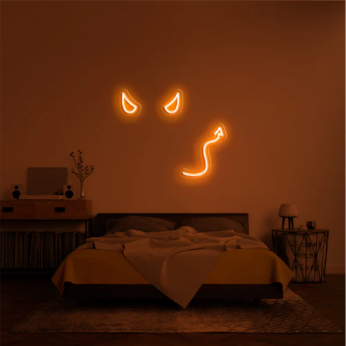 Devil - Halloween neon led