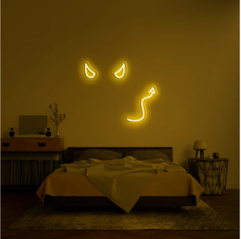 Devil - Halloween neon led