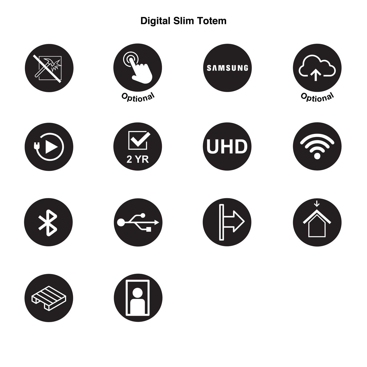 Totem digitale Slim
