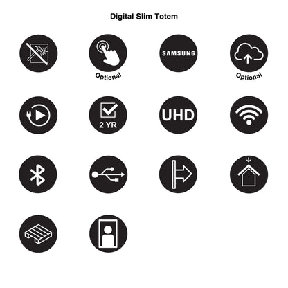 Totem digitale Slim