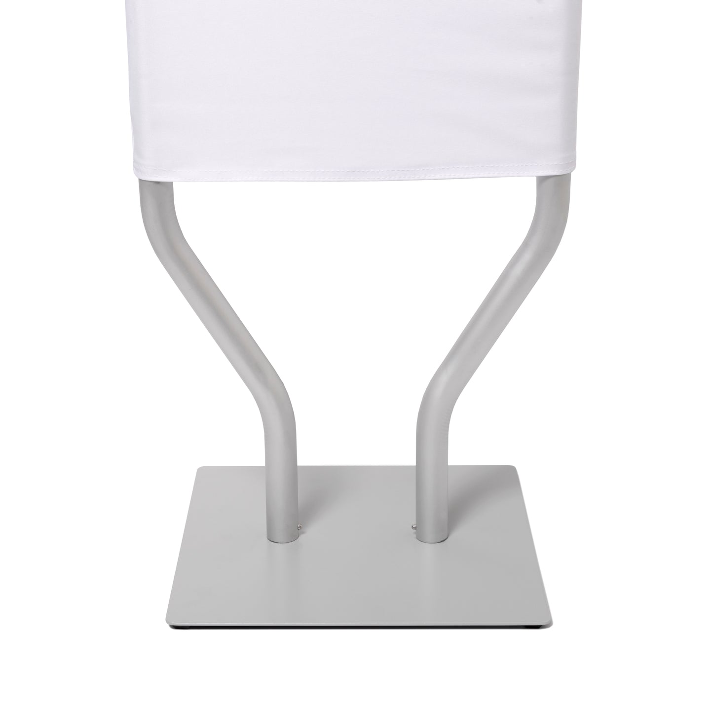 Totem pubblicitario con rivestimento in tessuto