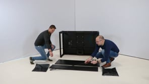 Desk digitale con schermo 55" Samsung Orizzontale