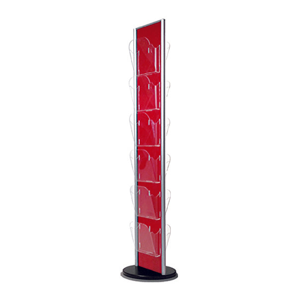 Totem porta-depliant girevoli-Espositore girevole