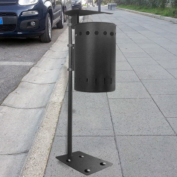 Cestino per arredo urbano