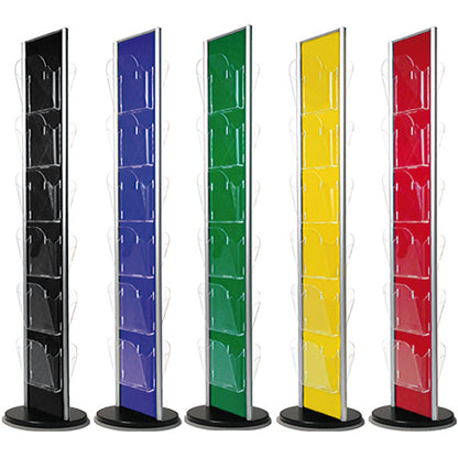 Totem porta-depliant girevoli-Espositore girevole