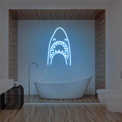 Squalo - Neon led-Neon flex-plexiglass