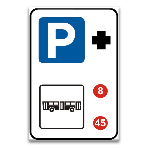 Segnale-stradale-Cartello Lamiera-Segnale pubblicitario- Forma quadrata
