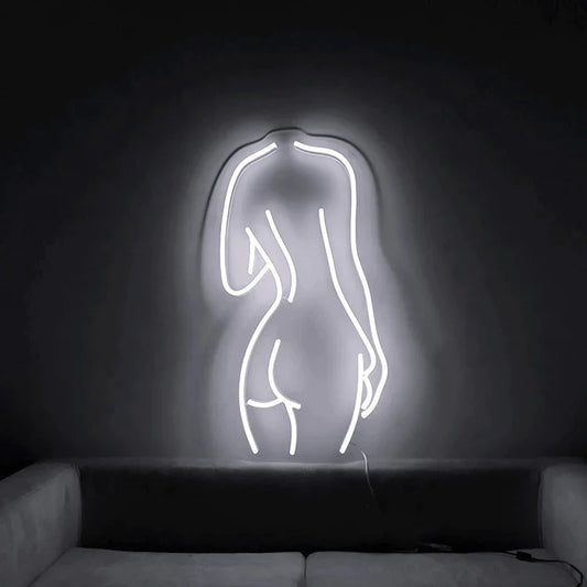 Donna silhouette - Neon led