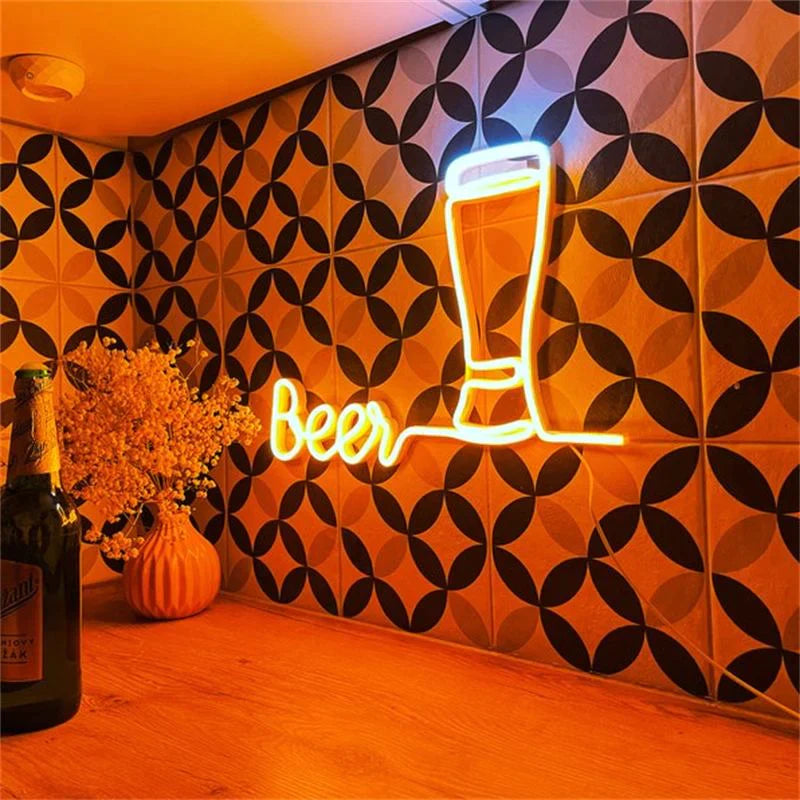 Birra neon led art