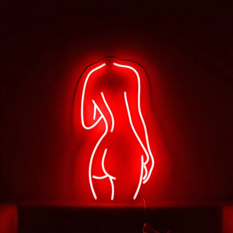 Donna silhouette - Neon led