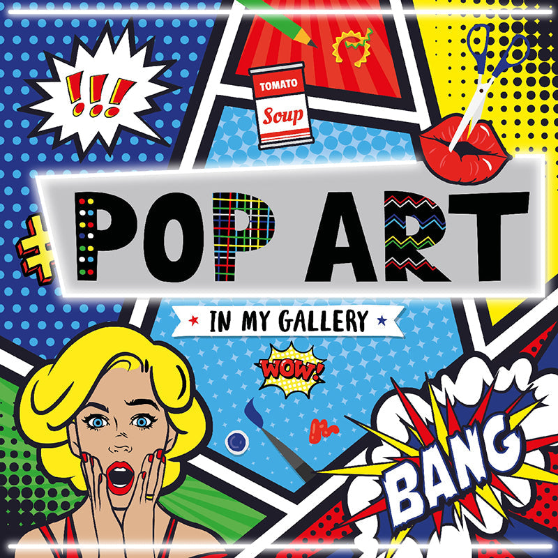 Pop art - Quadro neon led da parete
