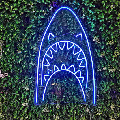 Squalo - Neon led-Neon flex-plexiglass