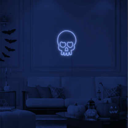 Teschio - Halloween neon led