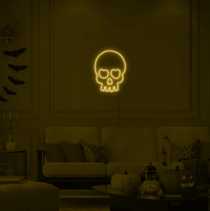 Teschio - Halloween neon led